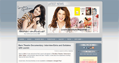 Desktop Screenshot of lauren-online.net