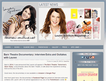 Tablet Screenshot of lauren-online.net
